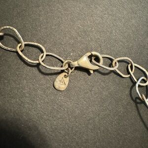 Authentic SILPADA sterling silver 32” link necklace light weight